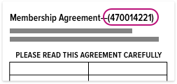 Blank Membership Agreement